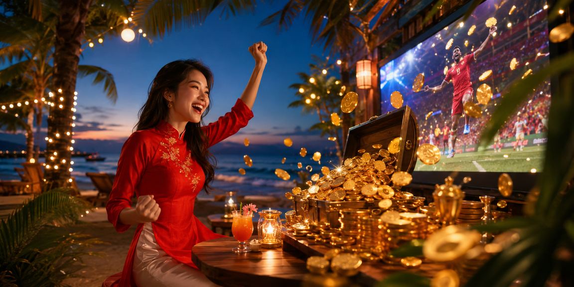 Khung cảnh đảo Phú Quốc với người dùng thưởng thức trải nghiệm cá cược thể thao cao cấp trên oben88
