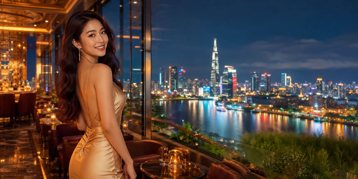 Không gian giải trí casino hiện đại tại Việt Nam với màn hình hiển thị kết quả cá cược trực tuyến